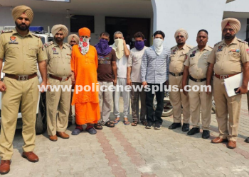 Ludhiana Police Arrest Six, Seize