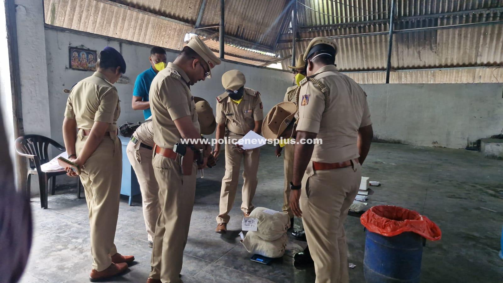 Udupi Police Destroy Seized Narcotics