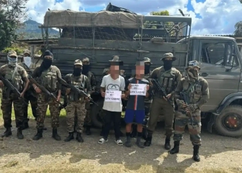 Security Forces Nab Two Cadres