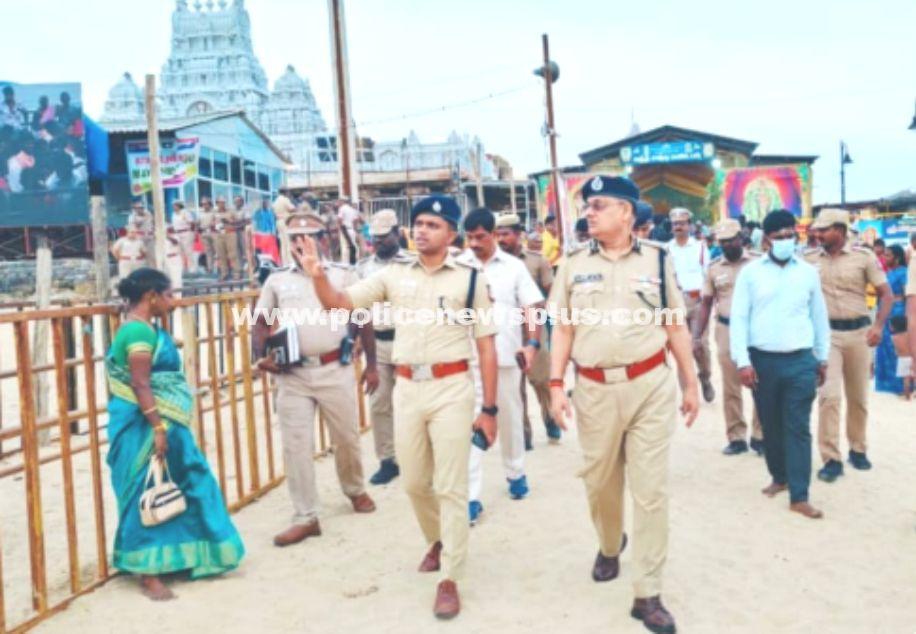 SP Reviews Kandashashti Festival Security Preparations