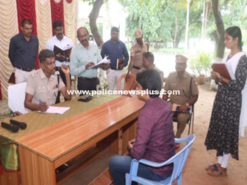 SP Conducts Public Grievance Camp