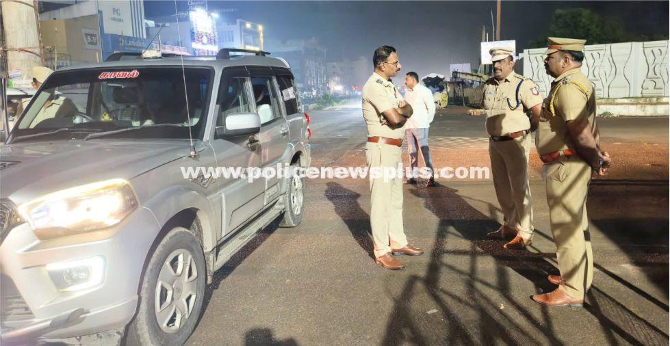 SP Inspects Diwali Security Arrangements