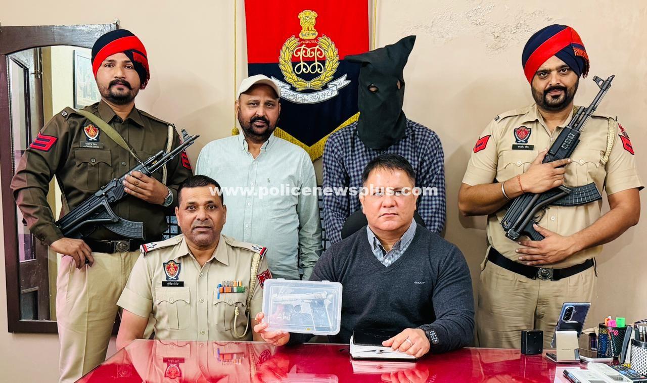 Ludhiana Police Seize Illegal Pistol