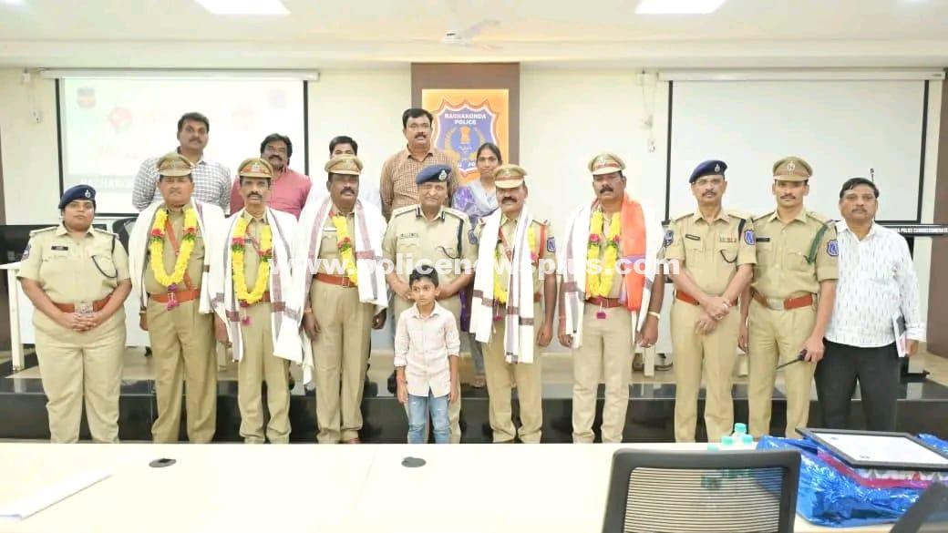 CP Sudheer Babu Honors Retirees