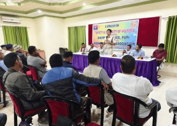 SP Discusses Konark Festival Security