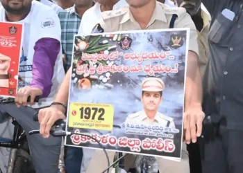 Police Lead Abhyudayam Cycle Yatra