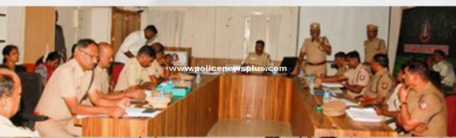 Thiruvarur SP Reviews Crime Performance