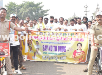 Cycle Yatra Spreads Anti-Drug Awareness