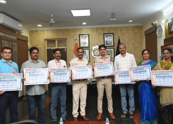 Srikakulam SP Inaugurates Police Calendar
