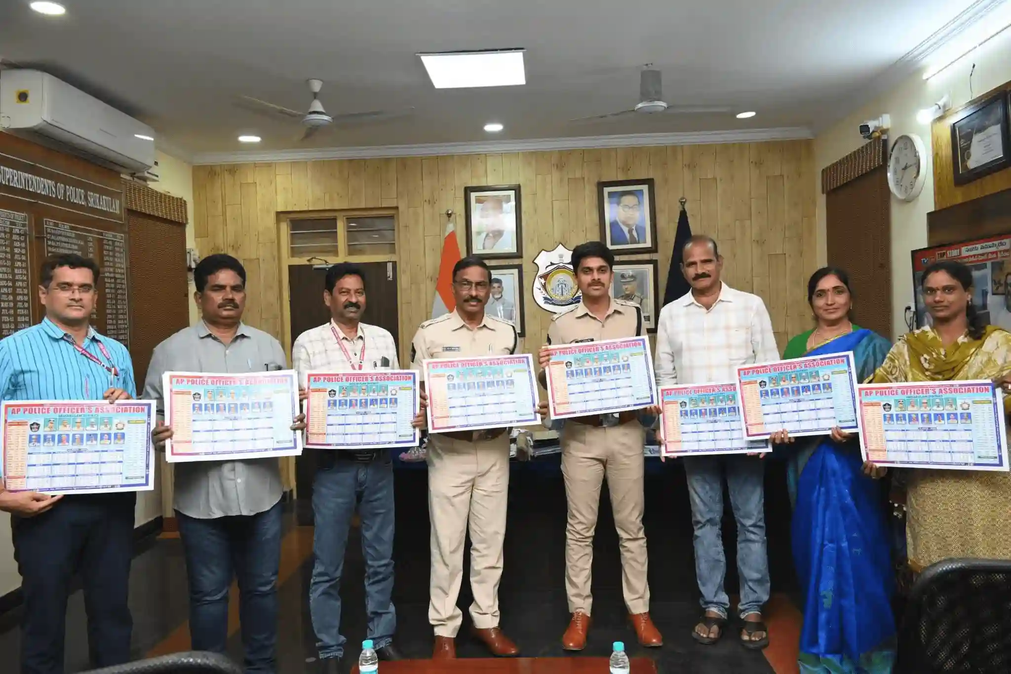 Srikakulam SP Inaugurates Police Calendar
