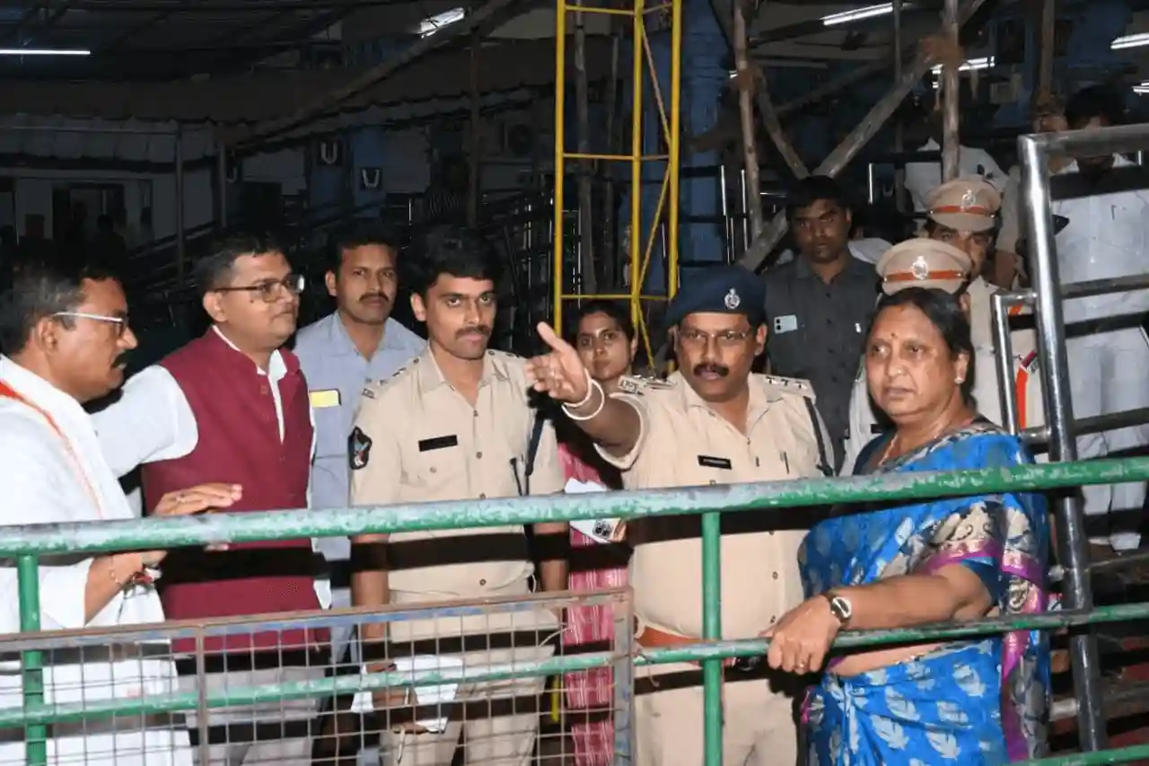 Collector and SP Review Rathasaptami Arrangements