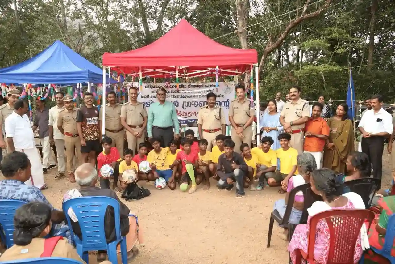 Football Ground Built for Podiyakkala Children
