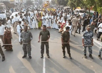 Rathasaptami Shobha Yatra Held Peacefully