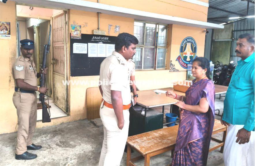 Surprise Inspection by Thiruvarur SP