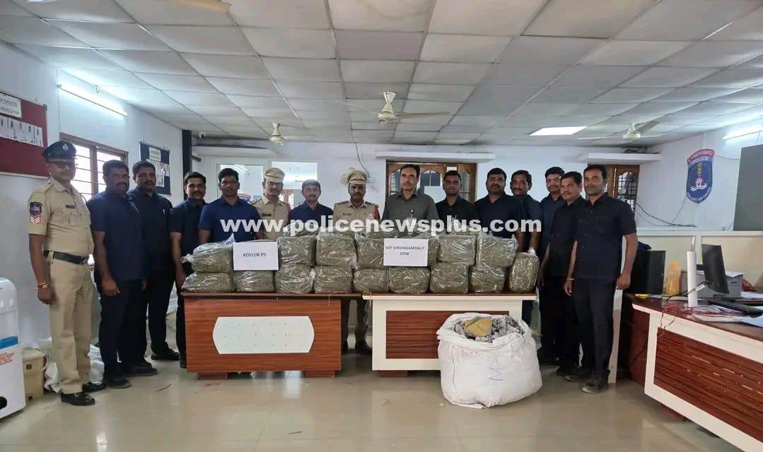 Joint Operation Seizes 101kg Ganja