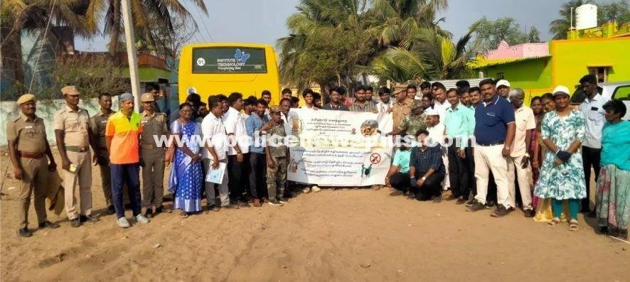 Beach Cleanup Protects Marine Habitat