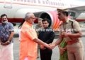 Hon’ble Vice President C.P. Radhakrishnan Receives Grand Welcome