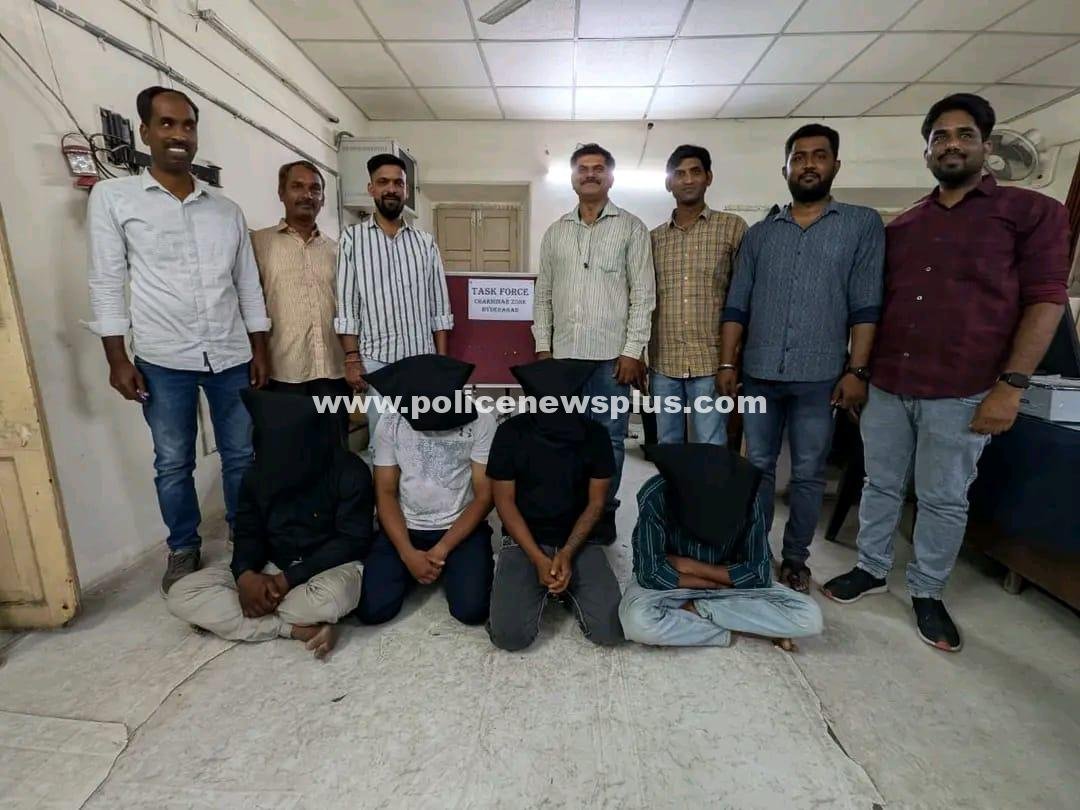 Four Arrested In Burglary Case