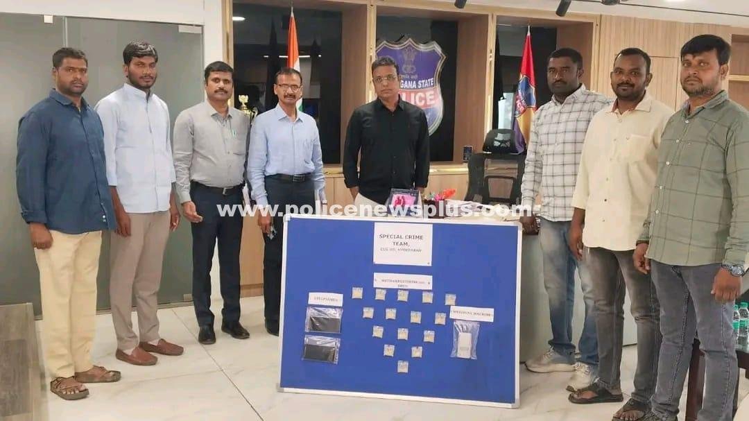Hyderabad Police Bust Meth Drug Racket
