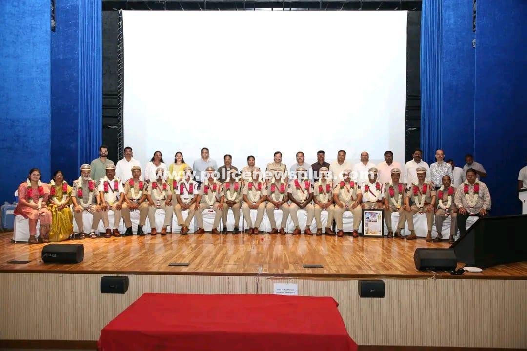 Hyderabad Police Officers Receive Grand Farewell