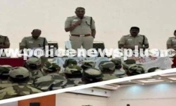 Police Hold CISF Election Meeting
