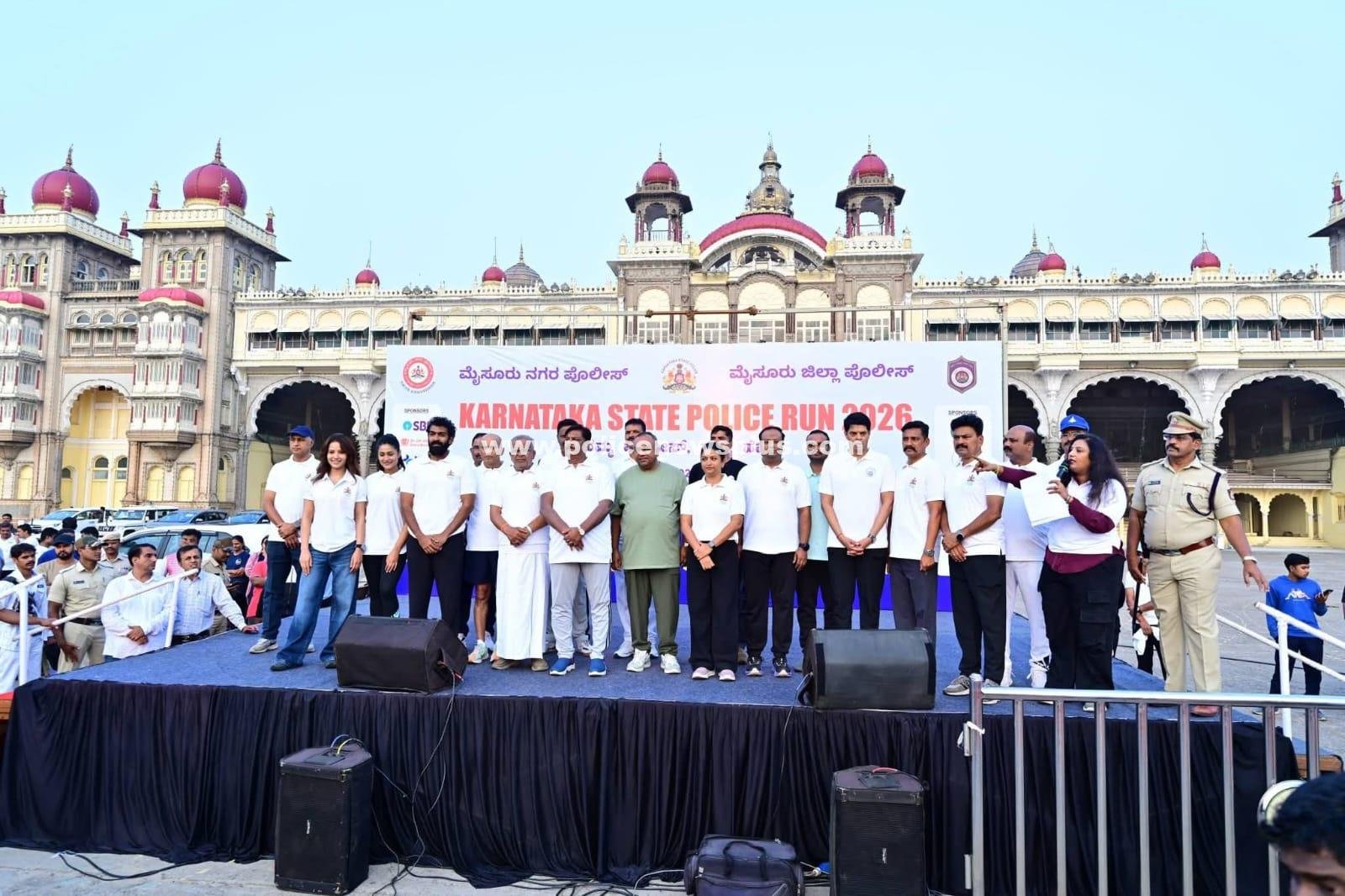 Mysore Police Organize Fitness Marathon