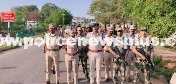 BSF Conducts Election Flag March