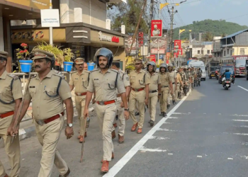 Route March Boosts Election Security