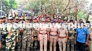 BSF Arrives For Election Security