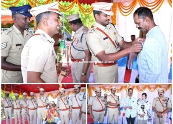 Police Flag Day Celebrated Grandly