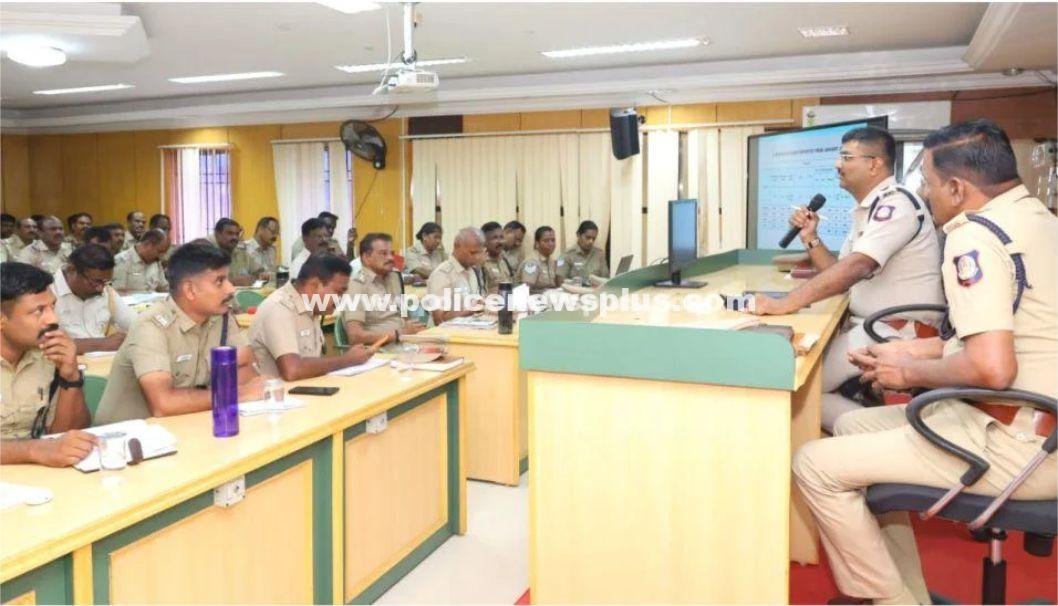 SP Chairs Monthly Police Review Meeting