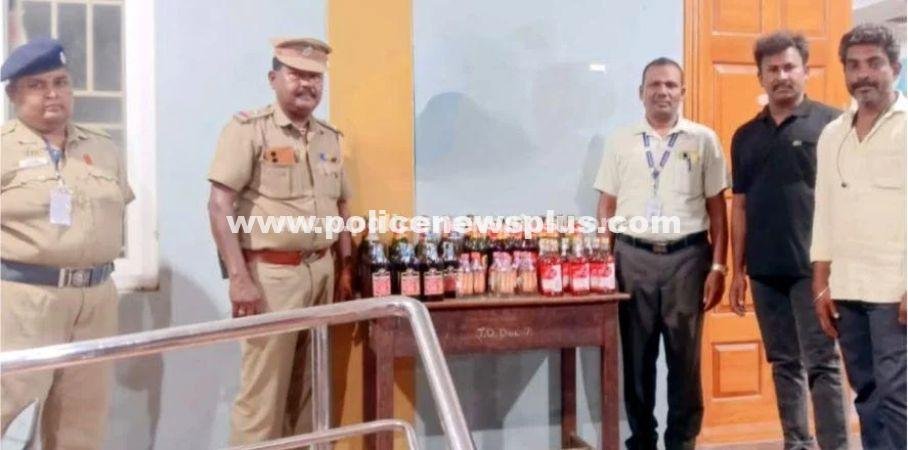 Flying Squad Seizes Illegal Liquor Cache