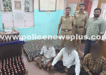 Illegal Liquor Racket Busted Successfully