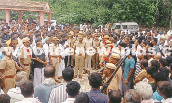 Police Honors Fallen Sub-Inspector