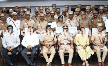 Honoring 40 Retiring Police Officers