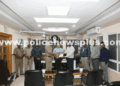 Traffic Police Receive Cooling Glasses