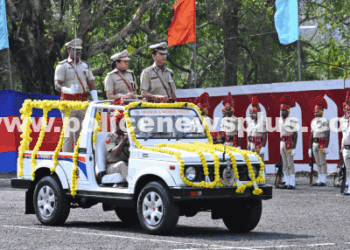 A&N Police Accord Ceremonial Farewell