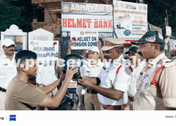 Abhayam Helmet Bank Promotes Safety