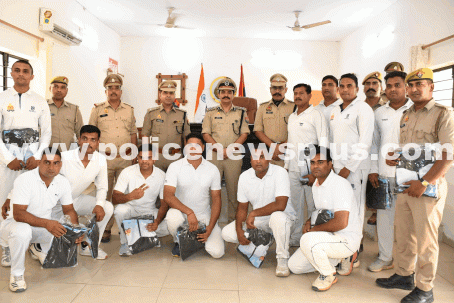 DIG Honors Baghpat Cricket Team