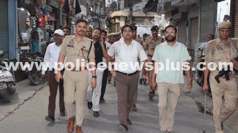 Officials Conduct Eid Security Patrols