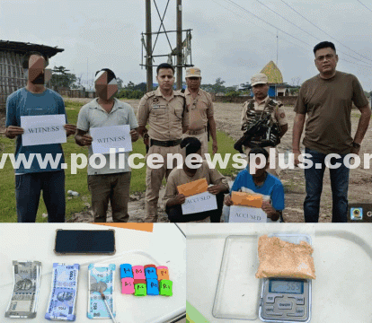 Tinsukia Police Seize Heroin, Arrest Two