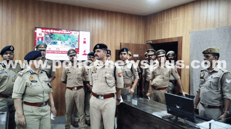 ADG Inspects Auraiya Police Station