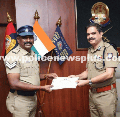 Commissioner Commends Police Team