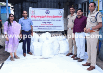 Police Destroy Seized Ganja Consignment