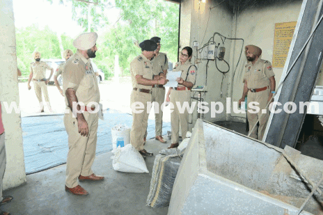 Bathinda Police Destroy Seized Narcotics