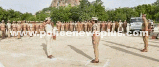 Home Guard Parade in Krishnagiri