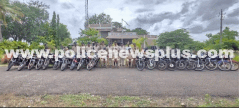 Police Recover 20 Stolen Motorcycles