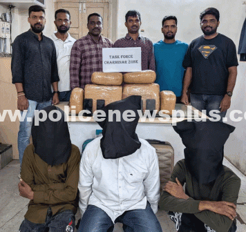 Charminar Task Force Busts Ganja Racket