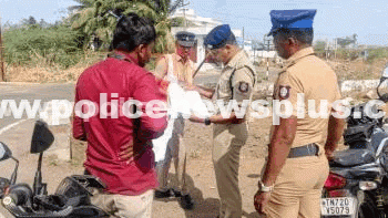 SP Conducts Surprise Checkpoint Inspection