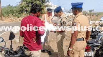 SP Conducts Surprise Checkpoint Inspection